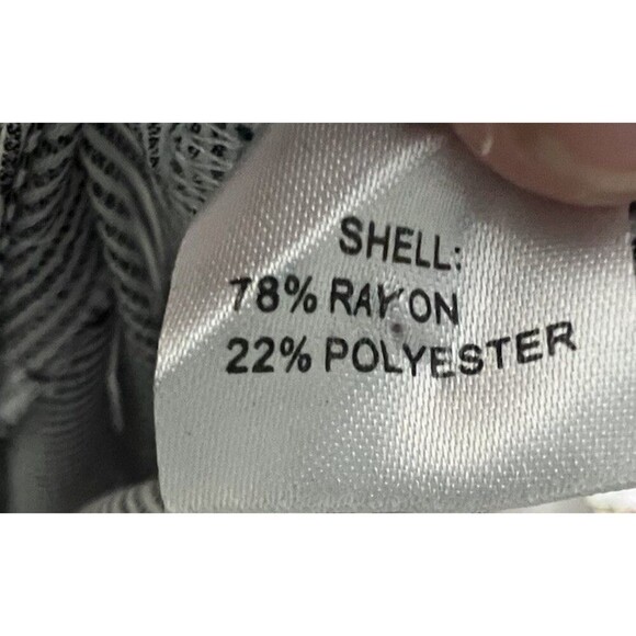 Current Air Top Womens Medium Short Sleeve Bow Tie Front in Striped - Picture 5 of 8